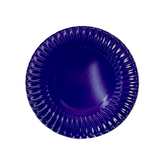 PLATO CARTON MORADO X50 18CM